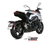 MIVV Slip-on, Suono Stainless Steel, Standard Exhaust For Suzuki GSX-S 1000 Katana 2019-2022