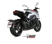 MIVV Slip-on, Suono Black, Standard Exhaust For Suzuki GSX-S 1000 Katana 2019-2022
