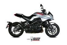 MIVV Slip-on, Ghibli Black, Standard Exhaust For Suzuki GSX-S 1000 Katana 2019-2022