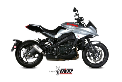 MIVV Slip-on, MK3 Stainless Steel, Standard Exhaust For Suzuki GSX-S 1000 Katana 2019-2022