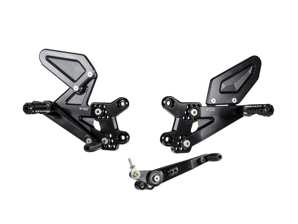 Bonamici Racing Aluminium Rearsets for the Suzuki GSX-R1000 2017-2023