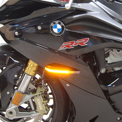 New Rage Cycles (NRC) Front Turn Signals for the BMW S1000RR and HP4