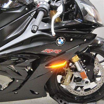 New Rage Cycles (NRC) Front Turn Signals for the BMW S1000RR and HP4