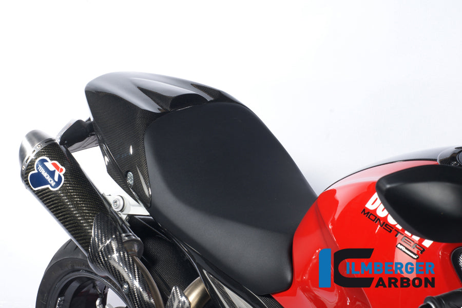 Ilmberger Carbon Seat Cover for the Ducati Monster 696 '08-09, Monster 796 '10-25, Monster 1100/1100S/EVO '08-14