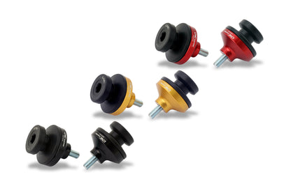 CNC Racing Large Delrin / Aluminum Swing Arm Spools for Ducati Mulitstrada V4 / 950 / 1200 / 1260 Enduro (M8 size)