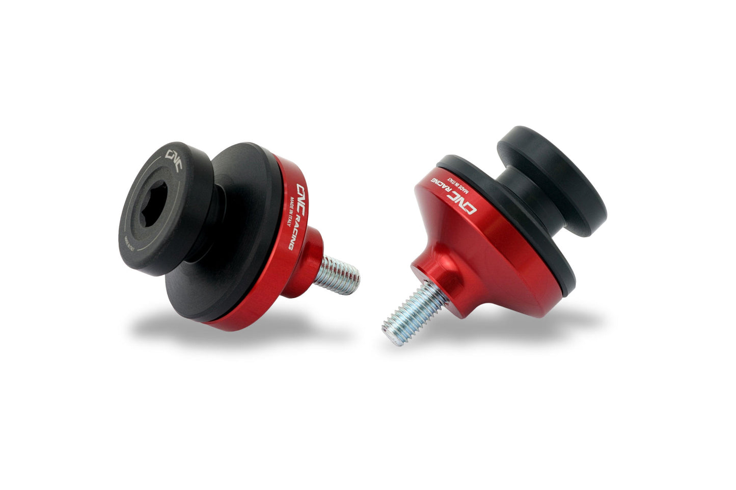 CNC Racing Large Delrin / Aluminum Swing Arm Spools for Ducati Mulitstrada V4 / 950 / 1200 / 1260 Enduro (M8 size)