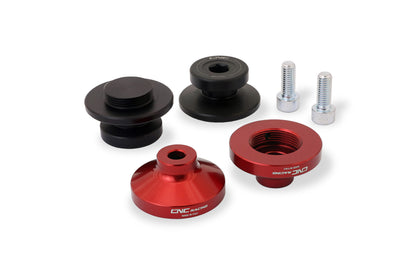 CNC Racing Large Delrin / Aluminum Swing Arm Spools for Ducati Mulitstrada V4 / 950 / 1200 / 1260 Enduro (M8 size)
