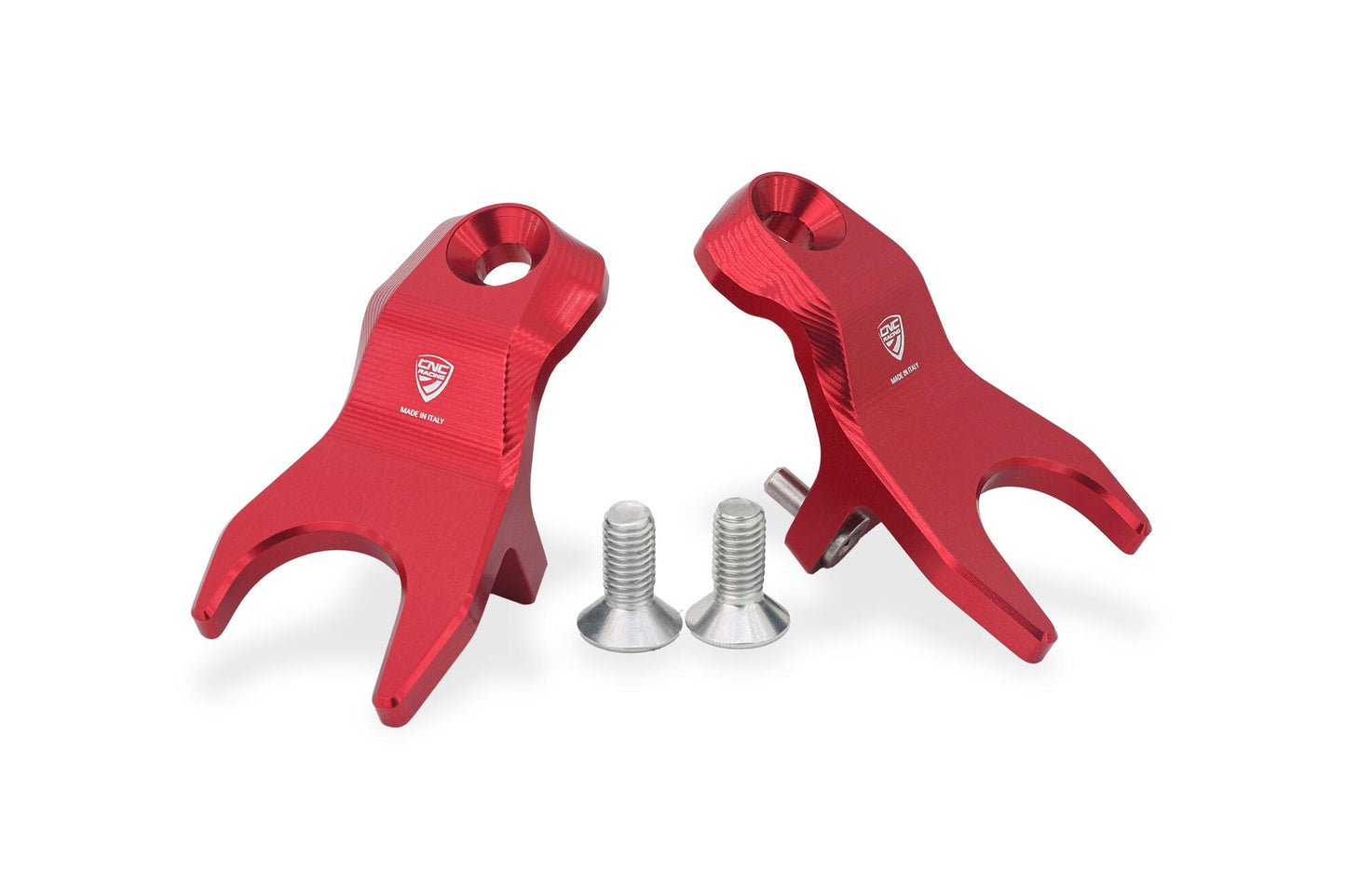CNC Racing Swingarm Roller Rear Stand Hooks for the Ducati Panigale / Streetfighter V4 (2025+)