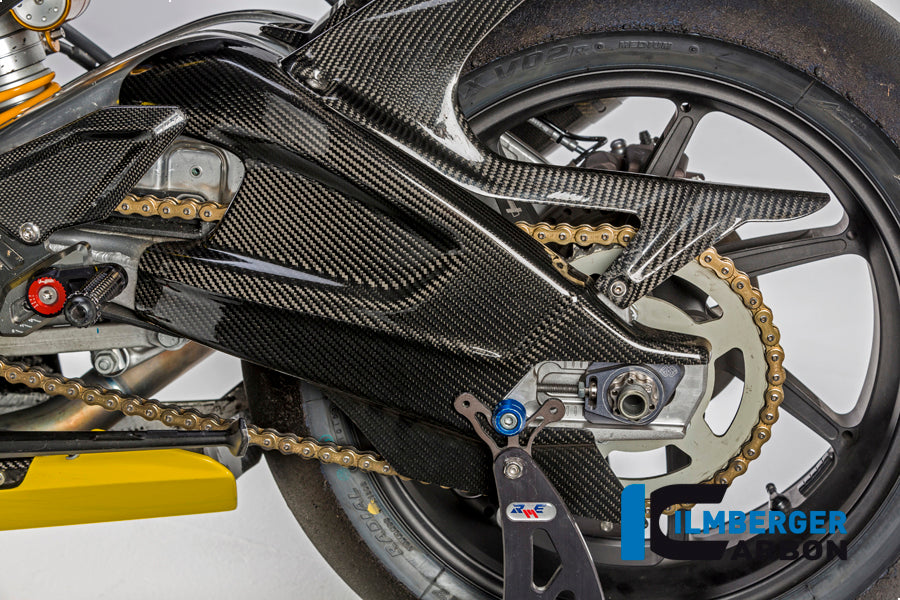 Ilmberger Carbon Swing Arm Covers (Set - Left & Right), Carbon for the BMW S 1000 RR Stocksport / Racing 2009-2025
