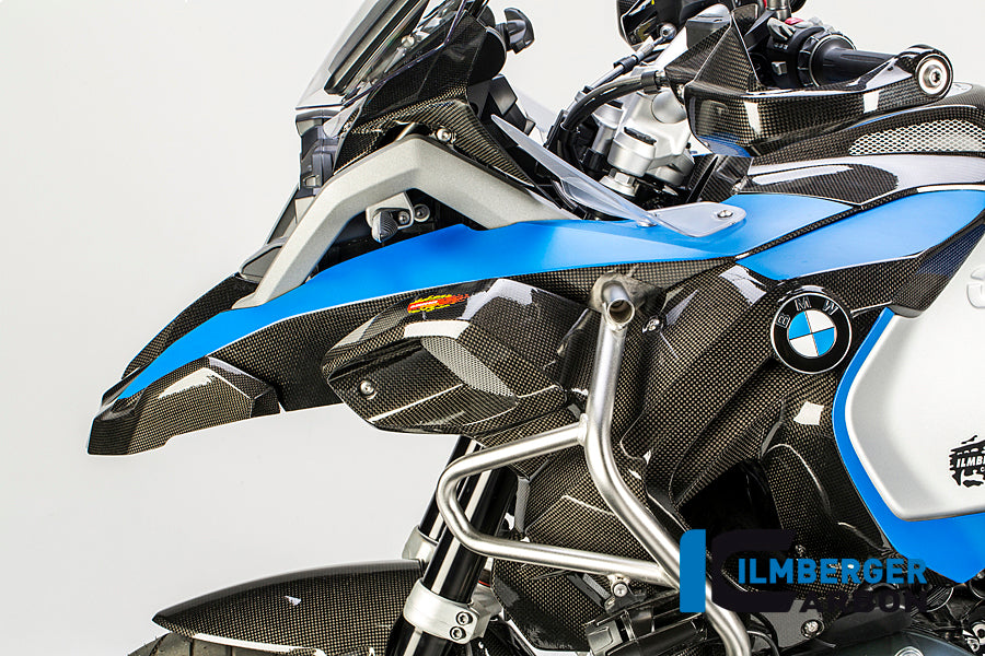 Ilmberger Carbon Front Beak / Upper Mudguard, Left Side for the BMW R 1200 GS Adventure 2014