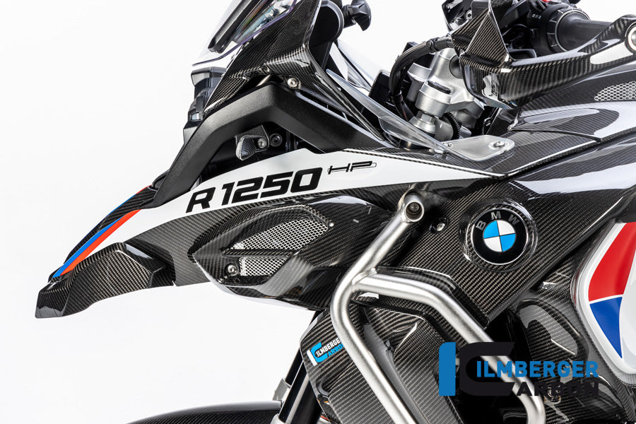 Ilmberger Carbon Front Beak / Upper Mudguard, Left Side for the BMW R 1250 GS Adventure 2019