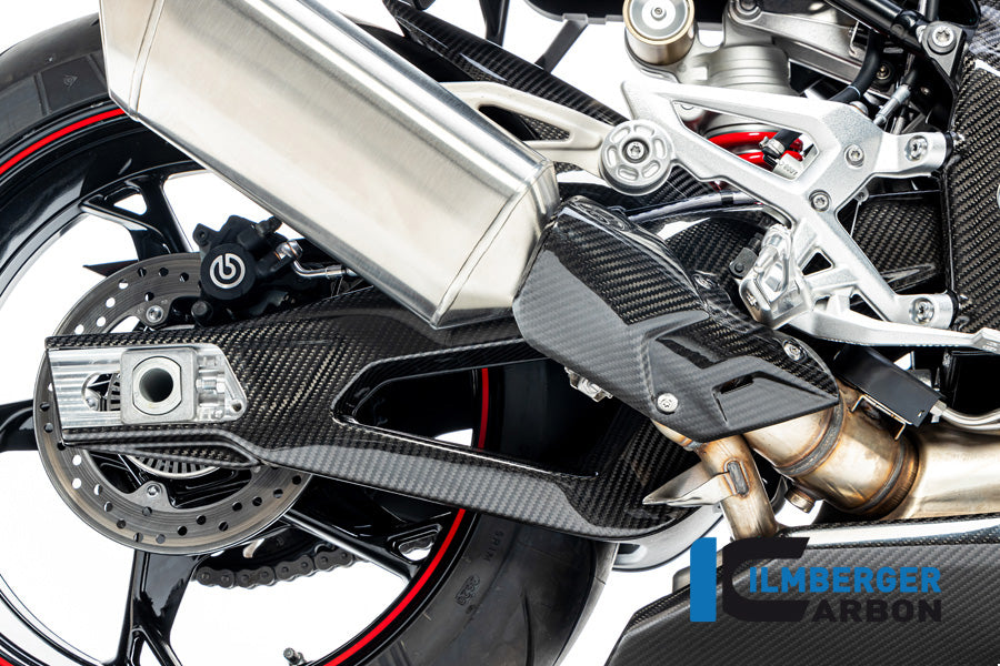Ilmberger Carbon Swing Arm Cover, Right for the BMW S 1000 R '21 / S 1000 RR '19-23 / M1000R '23-24 / M1000RR '21-24