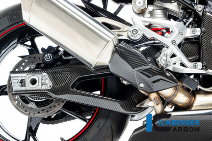 Ilmberger Carbon Swing Arm Cover, Right for the BMW S 1000 R '21 / S 1000 RR '19-23 / M1000R '23-24 / M1000RR '21-24