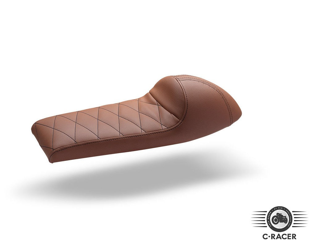 C-Racer Universal Fully Covered Cafe Racer Seat - SCR1FC