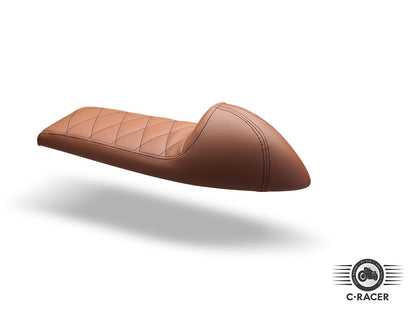 C-Racer Universal Fully Covered Cafe Racer Seat - SCR1FC