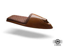 C-Racer "Long Classic A" edition Universal Cafe Racer Seat and Tail Fairing - SCR2.1