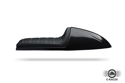 C-Racer "Long Classic C" edition Universal Cafe Racer Seat and Tail Fairing - SCR2.3