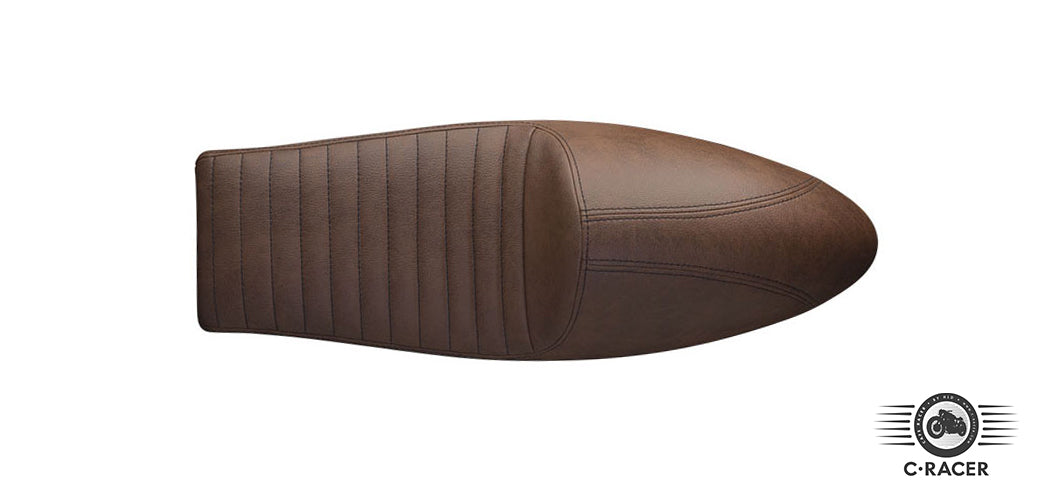 C-Racer FL Classic edition Universal Fully Covered Long Cafe Racer Seat - SCR2FC