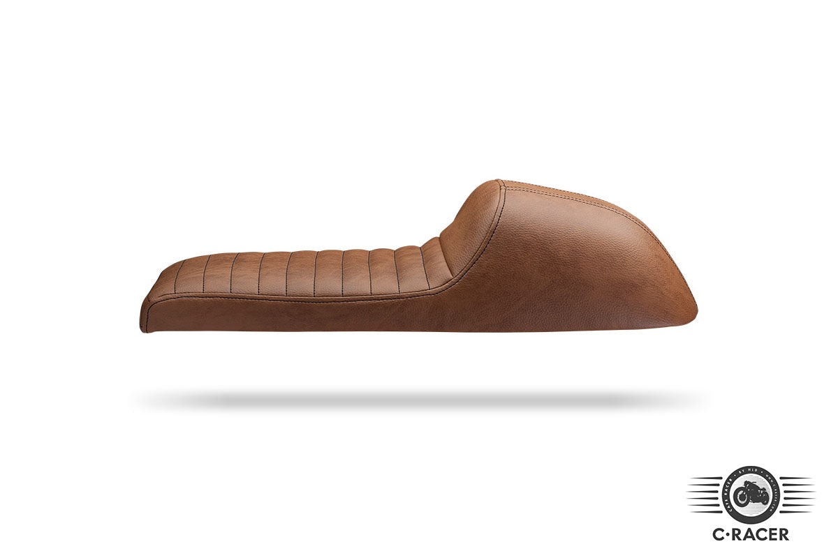 C-Racer "FT Classic" edition Universal Fully Covered Cafe Racer Seat - SCR3FC