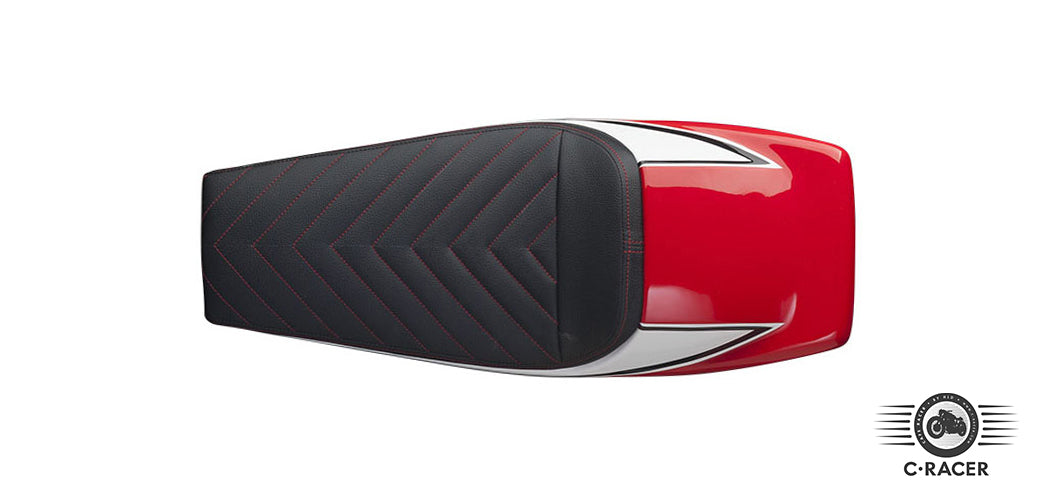 C-Racer Bolntor Edition Universal Flat Track Seat and Tail Fairing - SCR5