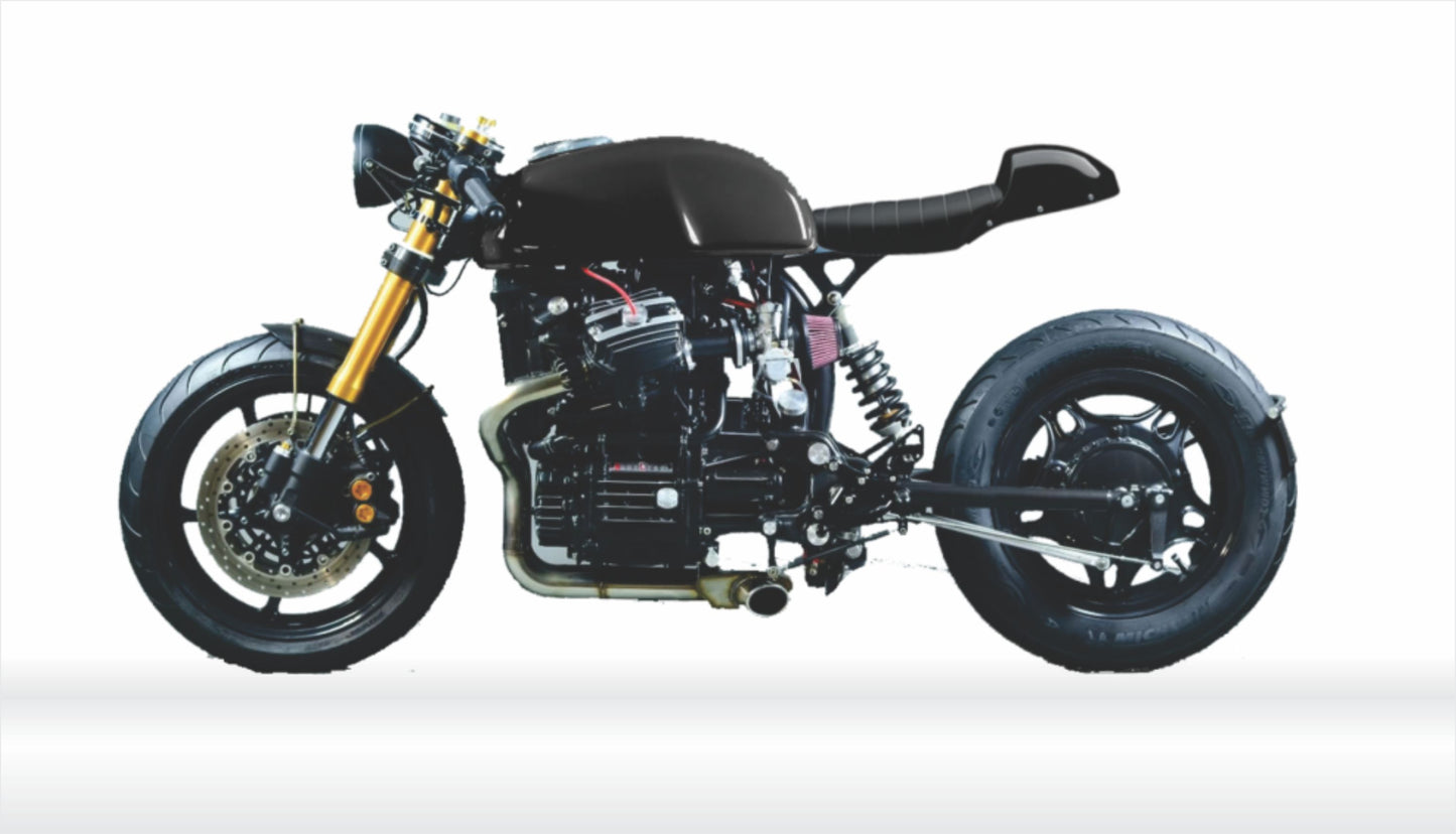 C-Racer Cafe Racer Seat and cowl for the Honda CX500 - SCRCX