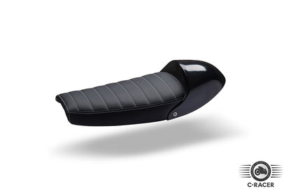 C-Racer Flat Scrambler Seat and Cowl for the Yamaha SR400 / SR500 (pre Fuel Injection models) - SCRSR