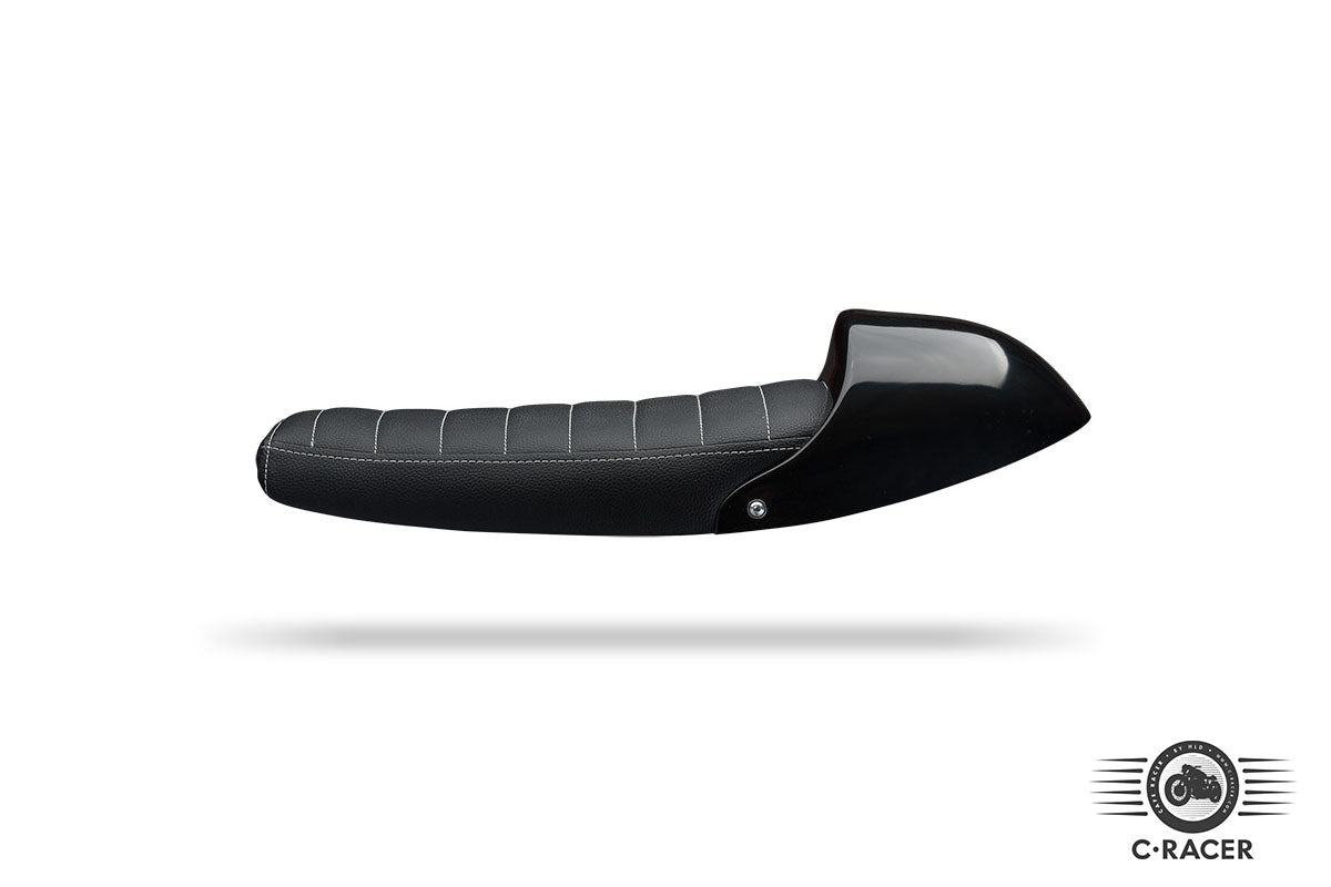C-Racer Flat Scrambler Seat and Cowl for the Yamaha SR400 / SR500 (pre Fuel Injection models) - SCRSR