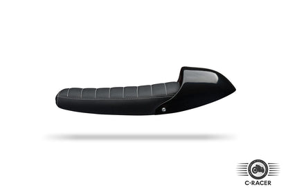 C-Racer Flat Scrambler Seat and Cowl for the Yamaha SR400 / SR500 (pre Fuel Injection models) - SCRSR