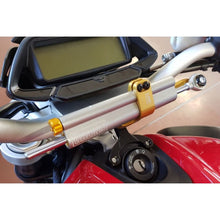 CNC Racing Steering Damper Mount kit for 2016+ MV Agusta Brutale 800 / RR - w/ OE Bar Clamps