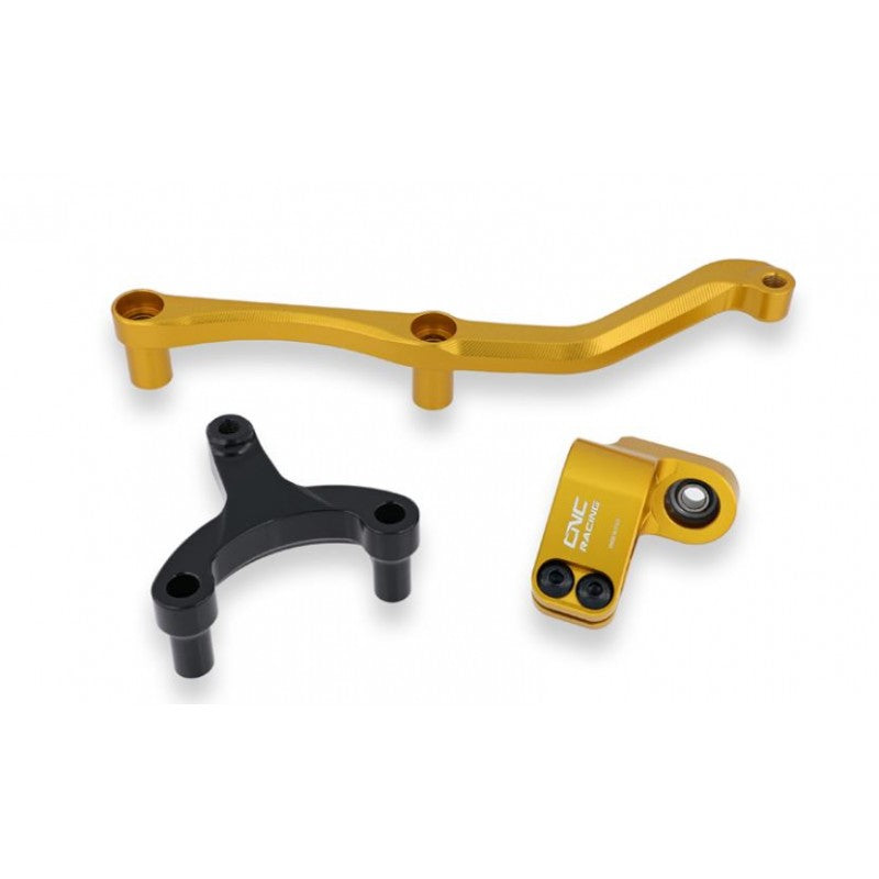 CNC Racing Steering Damper Mount kit for 2016+ MV Agusta Brutale 800 / RR - w/ OE Bar Clamps