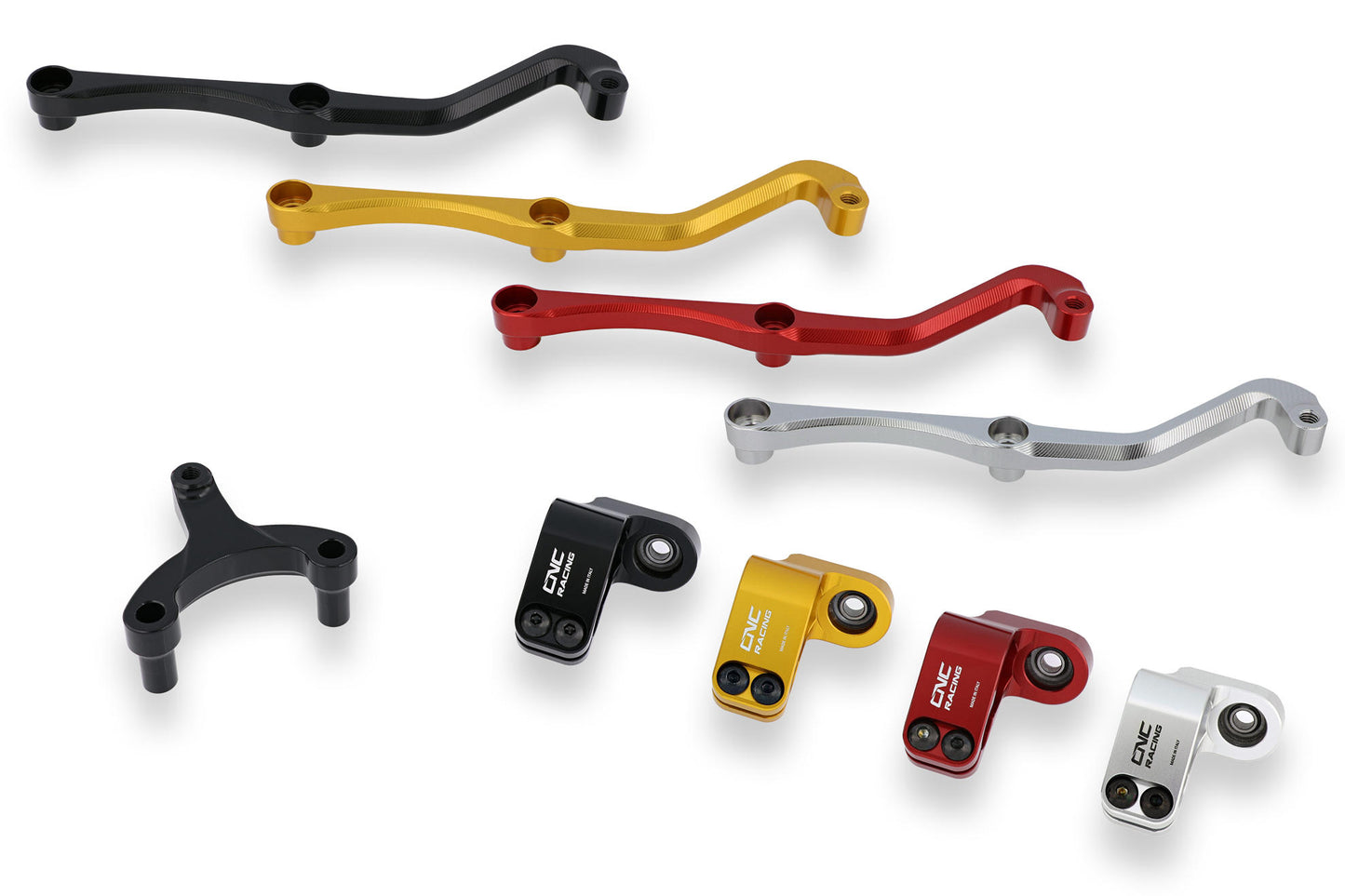 CNC Racing Steering Damper Mount kit for 2016+ MV Agusta Brutale 800 / RR - w/ CNC Racing Bar Clamps RM249