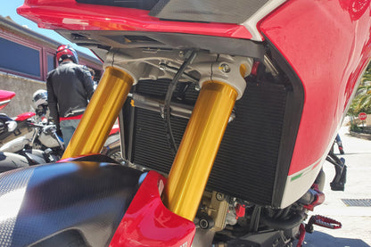 CNC Racing Ohlins Steering Damper Mount Kit for Ducati Multistrada 1200 / 1260 / 950 / V2 (2015+)