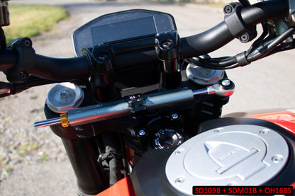 CNC Racing Ohlins Steering Damper Mount Kit for Ducati Hypermotard 950