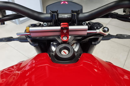 CNC Racing Steering Damper Mount kit for Ducati Streetfighter V4 / V2