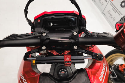 CNC Racing Steering Damper Mount kit for Ducati Hypermotard 698 Mono