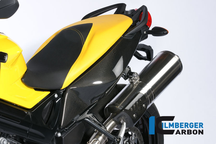 Ilmberger Carbon Underseat Side Panel, Left Side Carbon for the BMW F 800 R '09-15, F 800 S/ST '06-24, F 800 GT '12-24