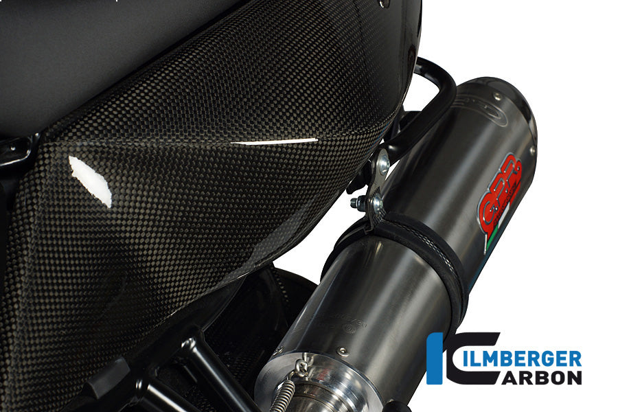 Ilmberger Carbon Underseat Side Panel, Left Side Carbon for the BMW F 800 R '09-15, F 800 S/ST '06-24, F 800 GT '12-24