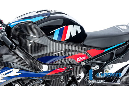 Ilmberger Carbon Tank Side Panel, Left Full Version for the BMW S 1000 R '21 / S 1000 RR '19 / M 1000 R '23-24 / M 1000 RR '21-24