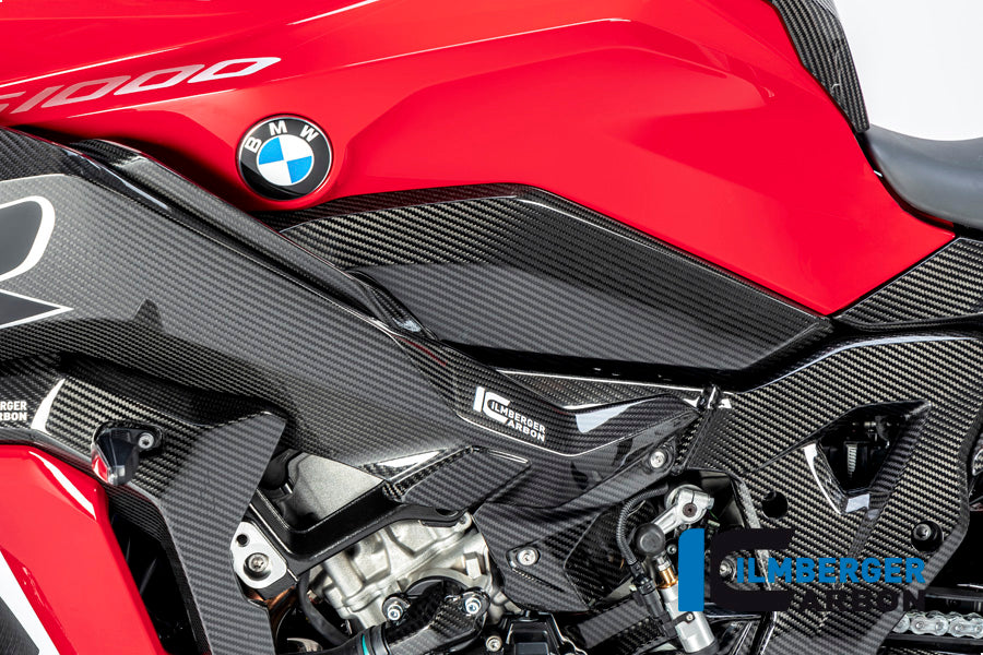 Ilmberger Carbon Side Cover Left Lower on the Tank for the BMW S 1000 XR '20-24 / M 1000 XR '24