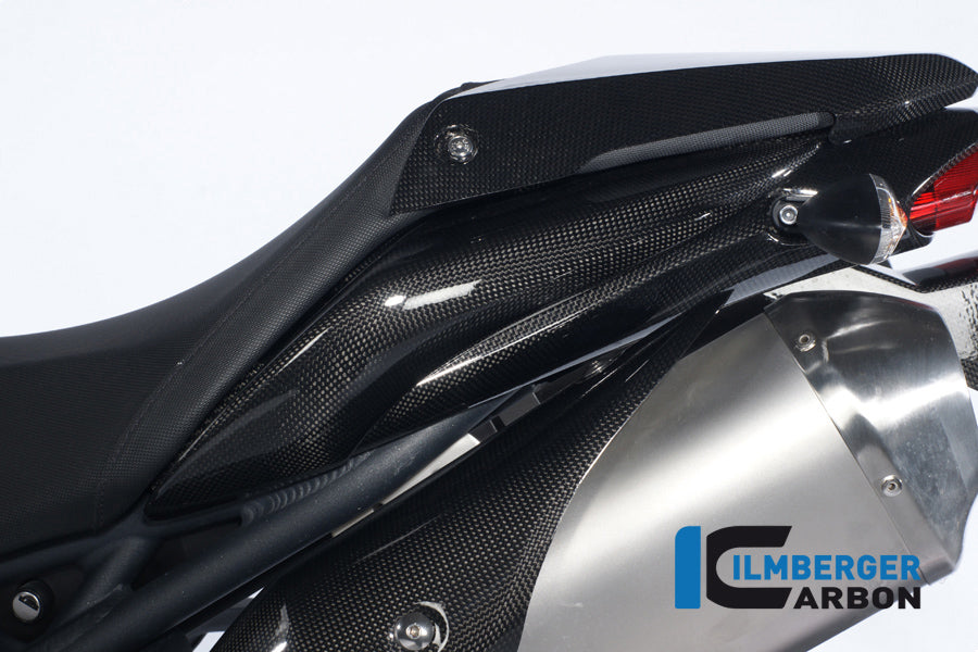 Ilmberger Carbon Underseat Side Panel Left, for the Triumph Speed Triple '11-25