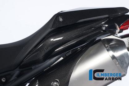 Ilmberger Carbon Underseat Side Panel Left, for the Triumph Speed Triple '11-25