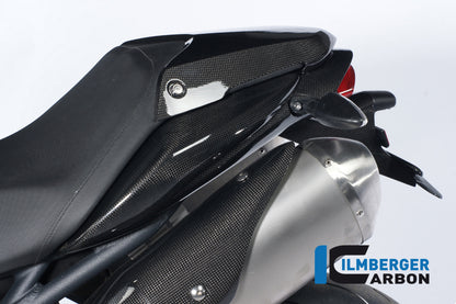 Ilmberger Carbon Underseat Side Panel Left, for the Triumph Speed Triple '11-25