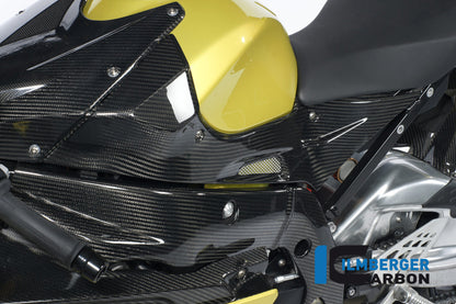 Ilmberger Carbon Tank Side Panel, Left Carbon for the BMW S1000RR '09-14 / HP4 2012