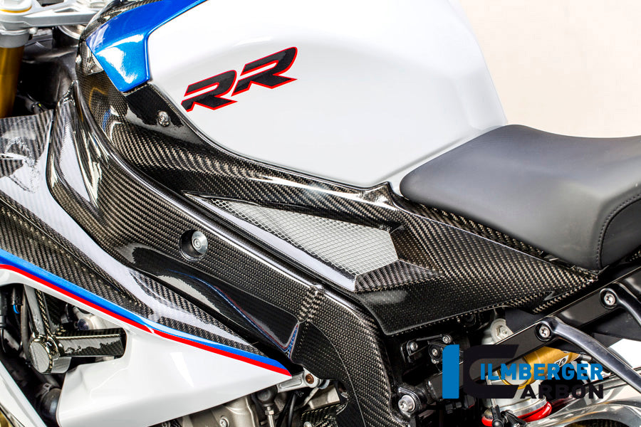 Ilmberger Carbon Tank Side Panel, Left Side Carbon for the BMW S 1000 R '14-25 / S 1000 RR '15-18