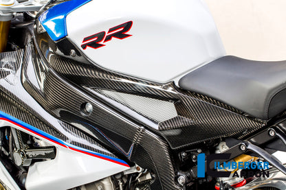 Ilmberger Carbon Tank Side Panel, Left Side Carbon for the BMW S 1000 R '14-25 / S 1000 RR '15-18