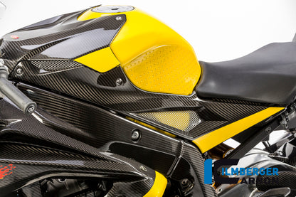Ilmberger Carbon Tank Side Panel Racing, Left Side Carbon for the BMW S 1000 RR 2015-2018
