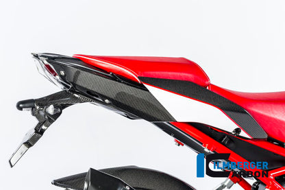 Ilmberger Carbon Underseat Side Panels, Right Carbon for the BMW R 1200 RS 2015
