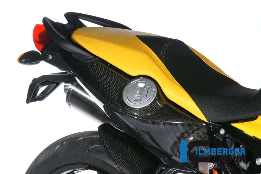 Ilmberger Carbon Underseat Side Panel, Right Side Carbon for the BMW F 800 R '09-15, F 800 S/ST '06-24, F 800 GT '12-24