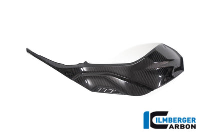 Ilmberger Carbon Tank Side Panel, Right Full Version for the BMW S 1000 R '21 / S 1000 RR '19-23 / M 1000 R '23-24 / M 1000 RR '21-24