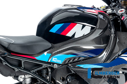 Ilmberger Carbon Tank Side Panel, Right Full Version for the BMW S 1000 R '21 / S 1000 RR '19-23 / M 1000 R '23-24 / M 1000 RR '21-24